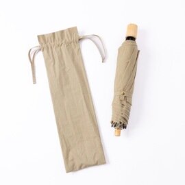 hatsutoki|fog コットンリネン晴雨兼用傘|日傘 折畳み UVカット 防水加工 | プレゼントに