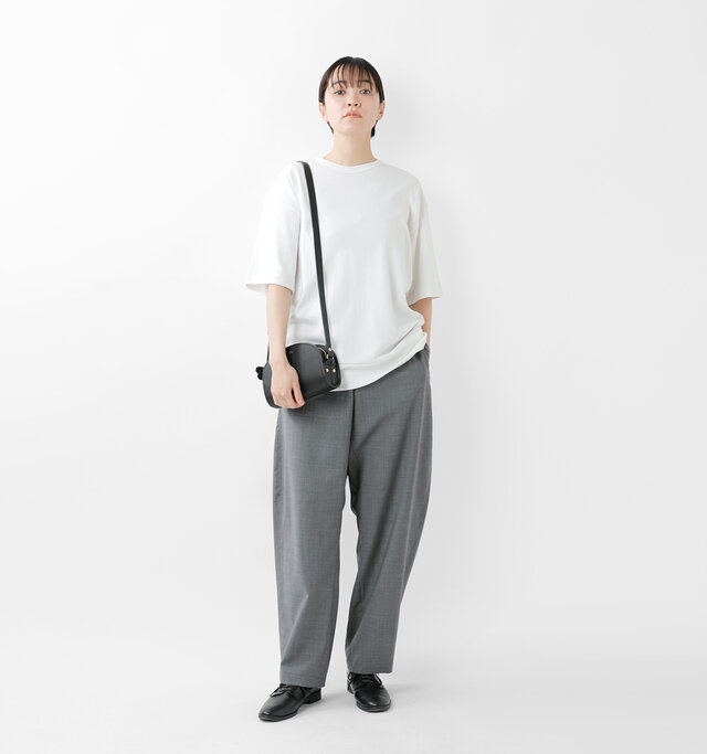 model saku：163cm / 43kg 
color : bianco / size : 3