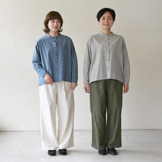 左:モデル160cm / 右:モデル160cm