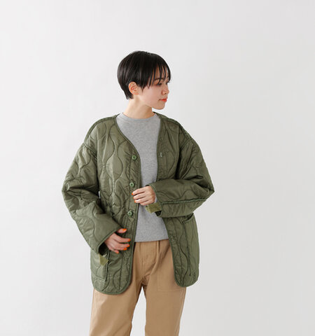 ROTHCO|M-65キルティングノーカラージャケット“M-65 LINERS DS WASH” liners-dswash-tr