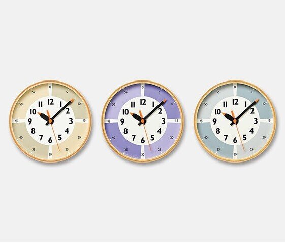 Lemnos｜fun pun clock with color!