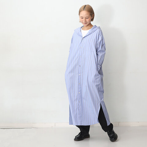 UNIVERSAL TISSU|フード付きの丈長デザインが格好良くてかわいい!フード付きロングシャツ kurashisha