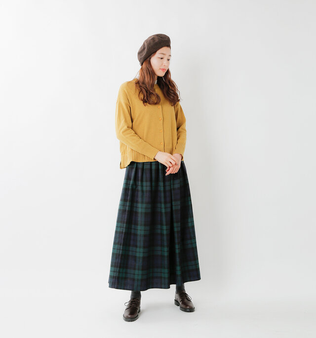 model mizuki:168cm / 50kg
color : mustard / size : F