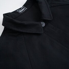 Mochi｜ tuck trench coat [ms24-co-01/black] タックトレンチコート