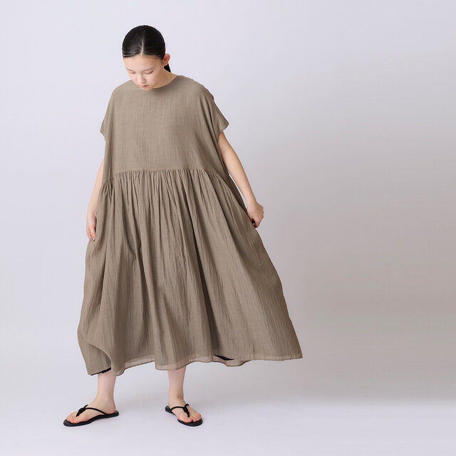 model:164cm color: クロベージュ