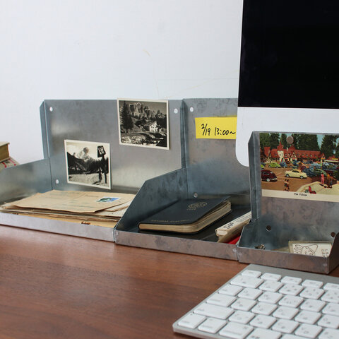 HERE|Galvanized Holder