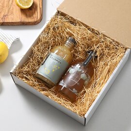 【BOX入り】涼を愉しむ果実の恵み モクテル&レモンシロップセット kurashisha お中元 ギフトセット