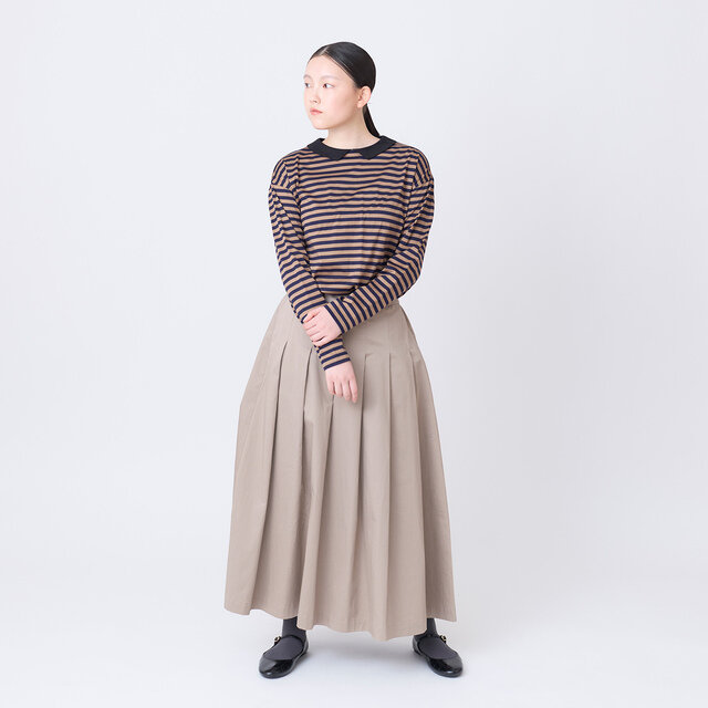 model:164cm color:キャメルコンフト