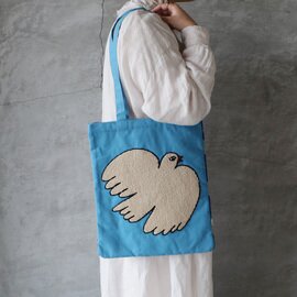 Olya Fluffy Rectangle tote bag トートバッグ