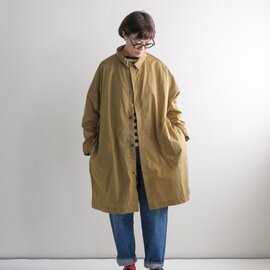 MUYA|ステンカラー ワイドコート/No.2616