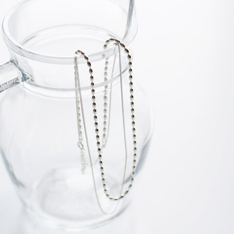AURA|シルバー925 ネックレス“okome necklace” a-n012
