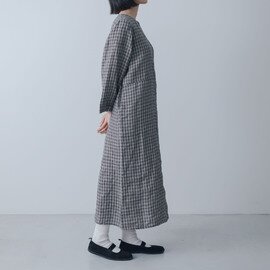 fog linen work｜インゲ コートワンピース キャロル【SALE】
