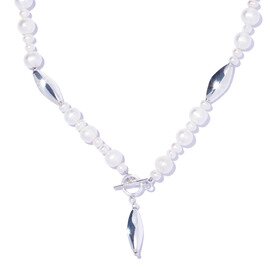 quip queint|medley necklace ネックレス シルバー925 淡水パール