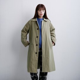 TICCA|パデッド ステンカラーコート tbfa-072