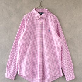 RALPH LAUREN|古着コットン ギンガムチェックシャツ 46