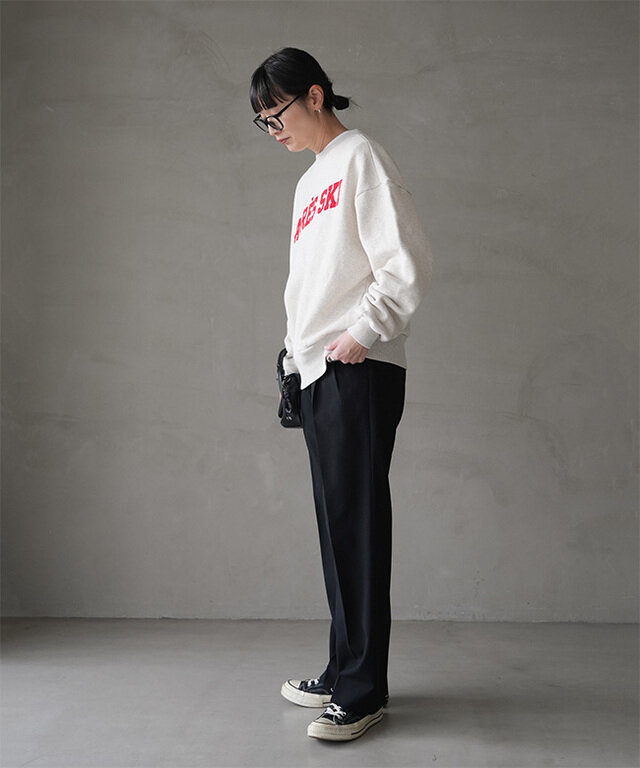 身長:165cm/着用カラー:02.ECRU/着用サイズ:F0