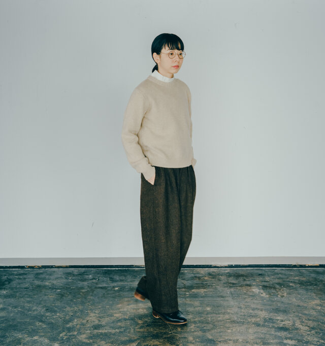 着用サイズ 0(モデル 162cm)/BROWN 着用