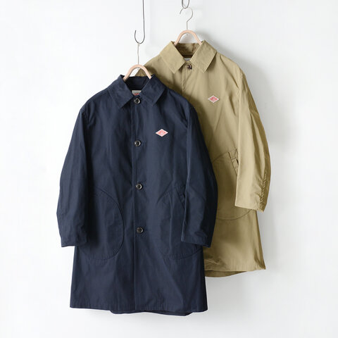 DANTON|DOUBLE CLOTH COAT ダブルクロスステンカラーコート・JD-8912PDF・JD-916PDF ダントン