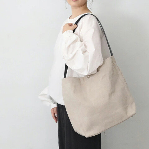 MARINE DAY|スタイリッシュな佇まい。リネントートバッグ FISHFLY kurashisha