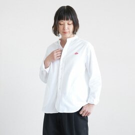 DANTON｜【20%OFF】プレーンオックスフォードバンドカラーシャツ jd-3606sox