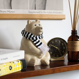 Polar Bear Money Box(with muffler 2026)/貯金箱 シロクマ