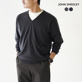 JOHN SMEDLEY｜【メンズ】Vネック セーター A4591 ジョンスメドレー