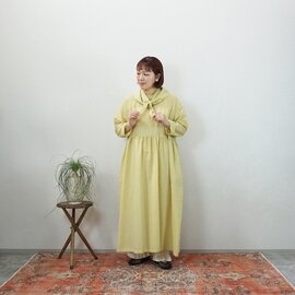 atelier emau|スフレサッカーギャザーワンピース