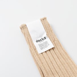 decka quality socks｜ケースド ヘビーウェイト プレーンソックス cased-heavyweight-p-s-mt  靴下