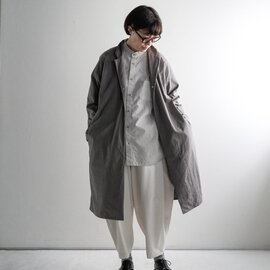 MUYA|リバリーコート テーラードカラー(ナイロン)/No.2213