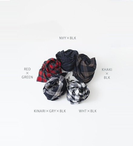 Veritecoeur|チェックストール NT-125M【ストール】【チェック】