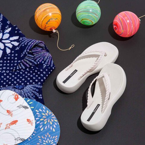 Ipanema|【SALE】イパネマ サンダル トング 厚底 ホワイト VERANO(SP27079203)