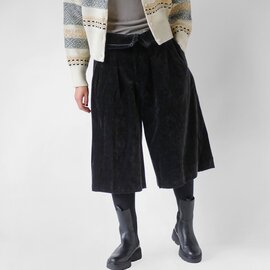 ASEEDONCLOUD|セイヤコウ ユニフォーム ベルベット ショート トラウザー パンツ “Seiyako uniform short trousers” 252502 ハーフパンツ