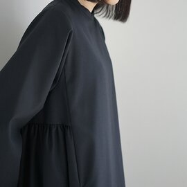 Mochi｜trapeze dress【black】