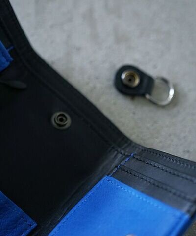 VU PRODUCT｜vu-product-B12[BLUE] leather mini wallet
