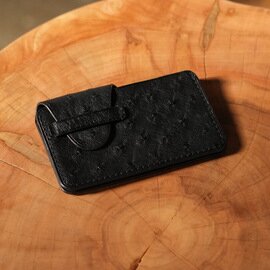 ARTS&CRAFTS|カードケースW "OSTRICH ACC" CARD CASE W アーツアンドクラフツ カードケース オーストリッチ ギフト プレゼント