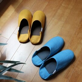 ABE HOME SHOES｜麻のバブーシュ