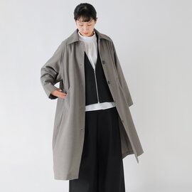 CYAN TOKYO|エアリー バック ウーリー コート 504382-mn