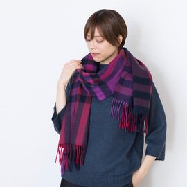Johnstons of Elgin｜ストール Woven Stole-Thistle