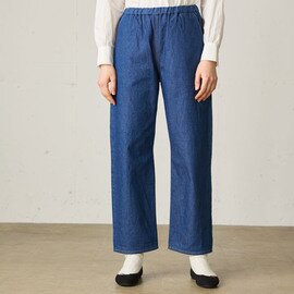 MidiUmi｜denim straight easy pants