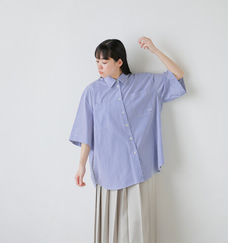 CLANE|ハーフスリーブ ヒュージ シャツ 18122-4202-kk