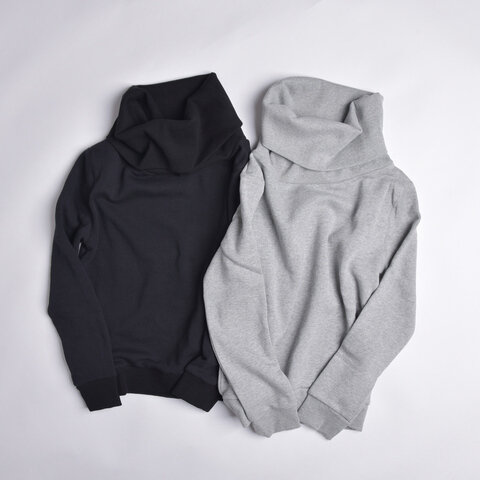 Paratiisi|ジャイアントネック スウェット RASED BACK SWEAT GIANT-NECK TOP ビッグオフタートルプルオーバートレーナートップス PA9AW-JE02 パラティッシ
