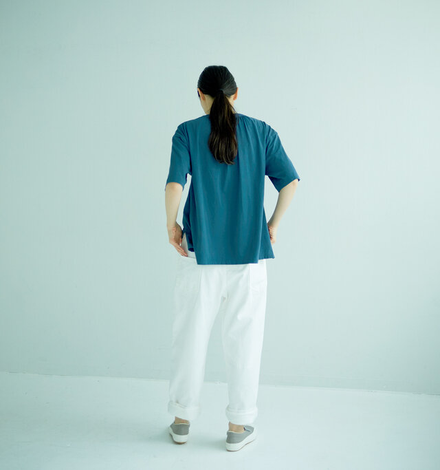 モデル165cm 着用サイズ:0(BLUE)