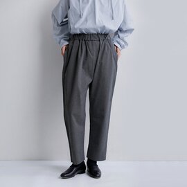 TRAVAIL MANUEL|コットン コンパクトチノ ストレッチ ノームパンツ 5014