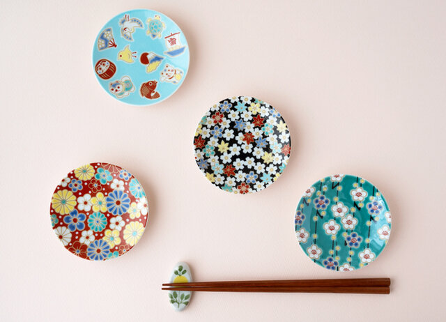 華やかなお花柄