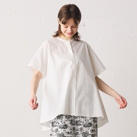 MidiUmi｜half sleeve A line shirt