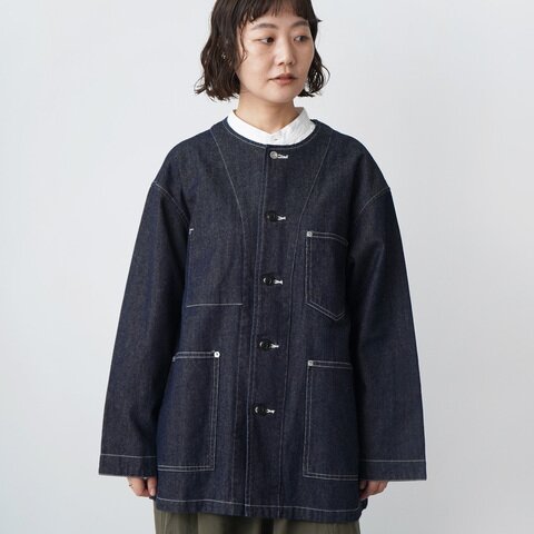 NATURAL LAUNDRY|綿麻デニム トラベルジャケット | 7261J-008
