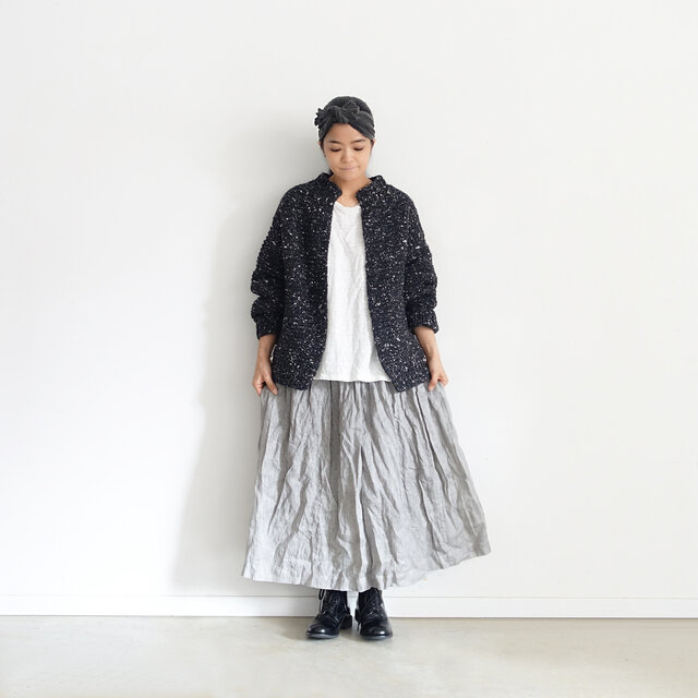 Model 158cm、Charcoal着用
