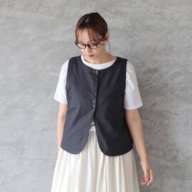 CUORE STORE|コットンリネンベスト
