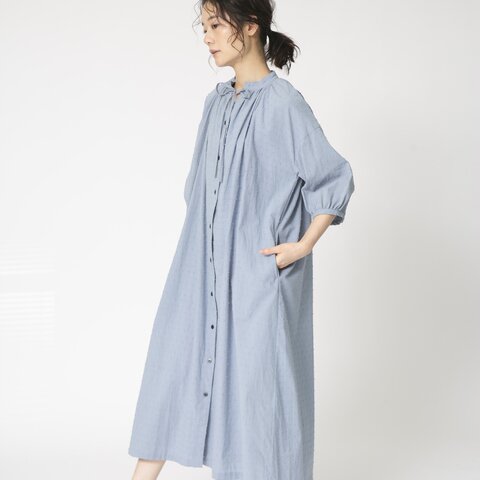 TUTIE.|コットンドビーギャザーワンピース