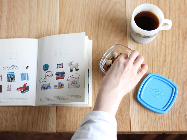 1番小さなサイズのこちらは、フルーツやナッツ類、またジャムなどの調味料入れにもぴったり。